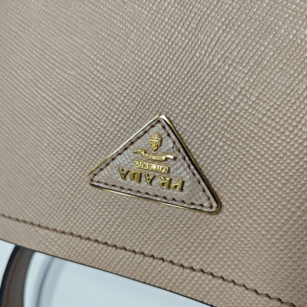 Panier Saffiano Calfskin Beige