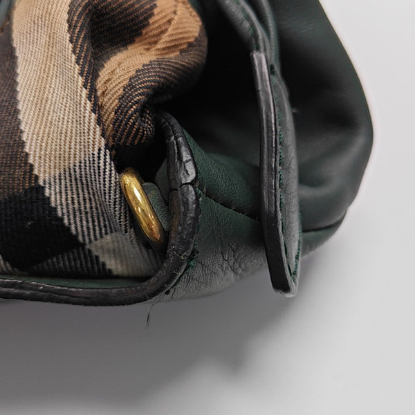 Crush Calfskin Green