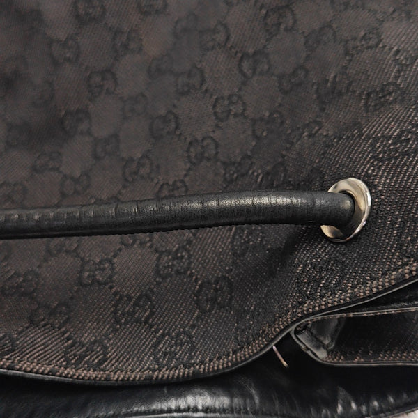 Monogram Canvas Tote Bag Gray