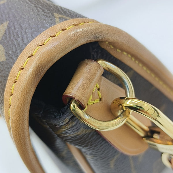 DIANE Monogram Coated Canvas Brown