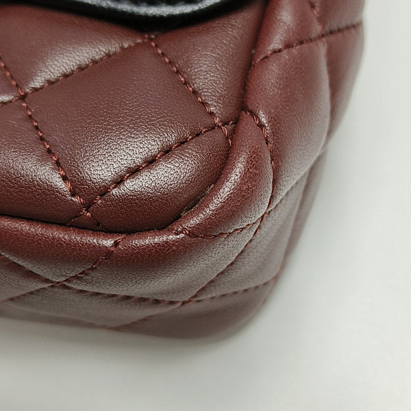 Quilted Lambskin Red