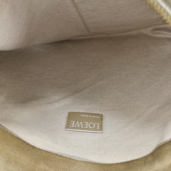 T Pouch Suede Beige