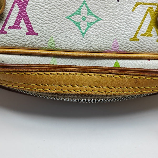 LV × TM PRISCILLA Monogram Coated Canvas White