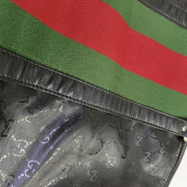 Rania Monogram Coated Canvas Black