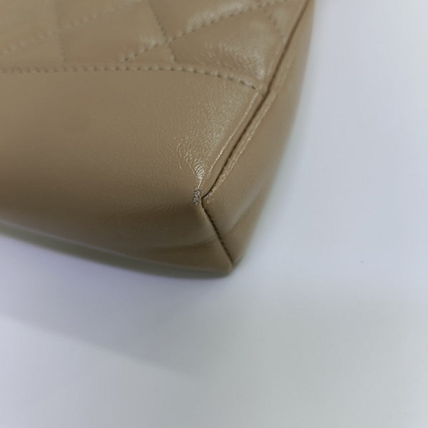 CHANEL 31 Mini Quilted Lambskin Beige