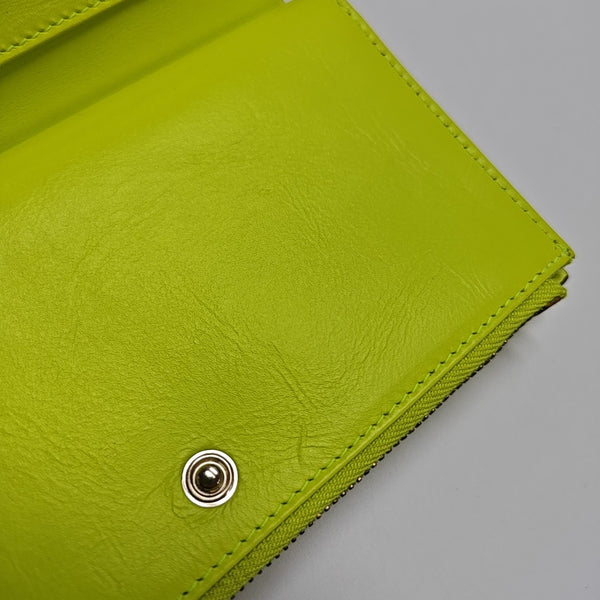 Leather Wallet Green