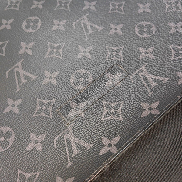 STEAMER Monogram Coated Canvas Black