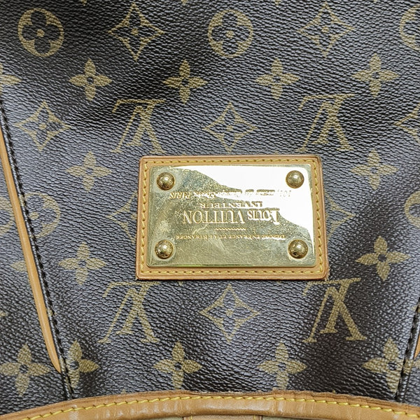 GALLIERA PM Monogram Coated Canvas Brown