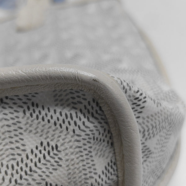 Anjou Mini Coated Canvas White