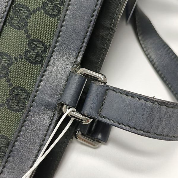 GG Imprime Monogram Canvas Green