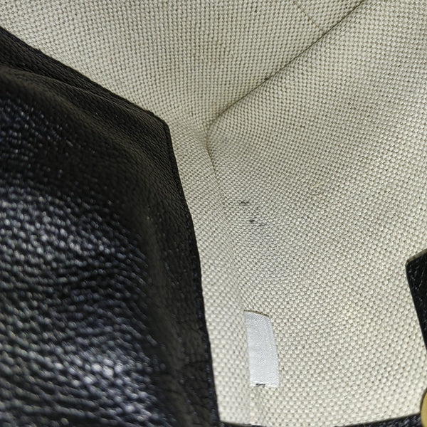 Calfskin Shoulder Bag Black