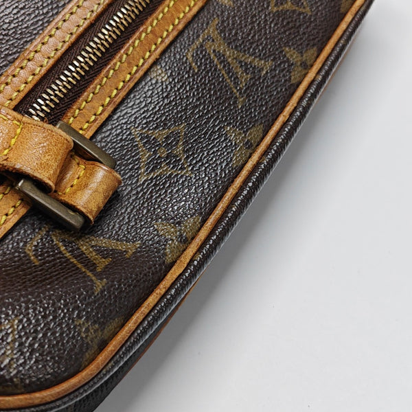 CITE Monogram Coated Canvas Brown
