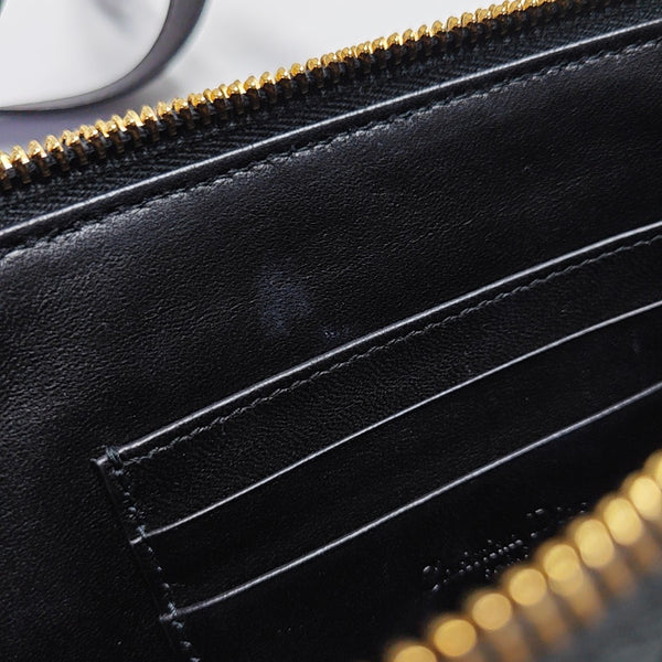 Cannage Lambskin Black