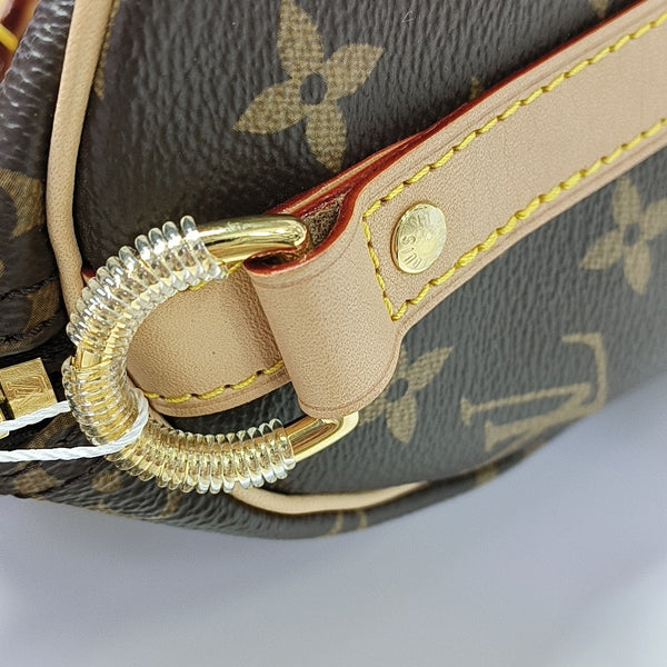 SPEEDY 25 Monogram Coated Canvas Brown