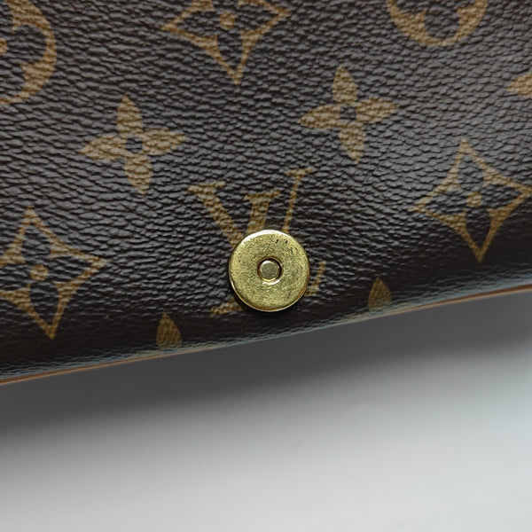 DIANE Monogram Coated Canvas Brown