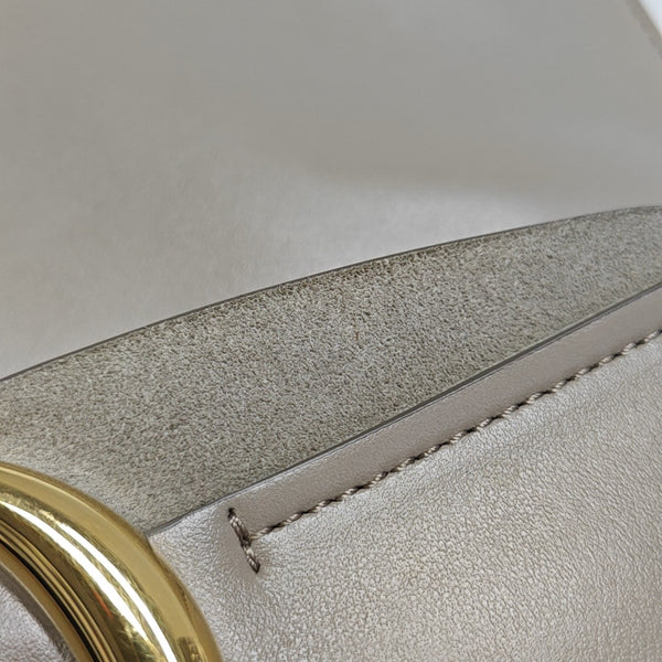 Chloé C Medium Calfskin Gray