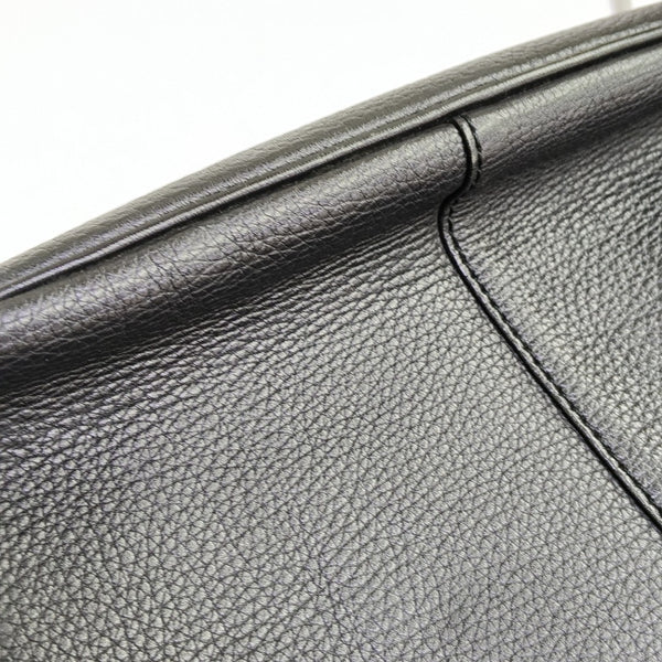 Calfskin Shoulder Bag Black