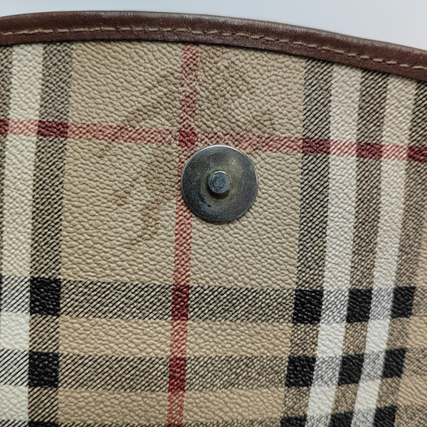 Coated Canvas Small Beige