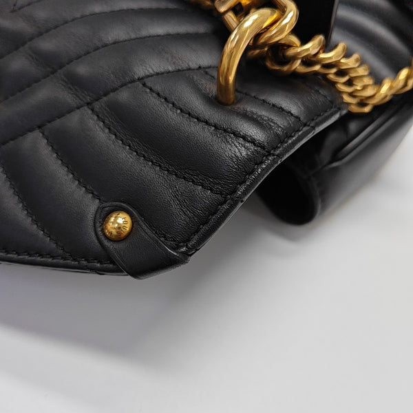 NEW WAVE PM Quilted Calfskin Black