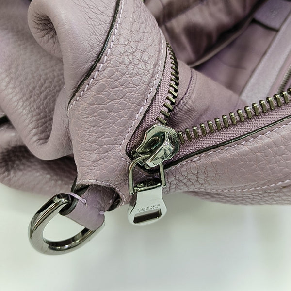 Calfskin Shoulder Bag Purple
