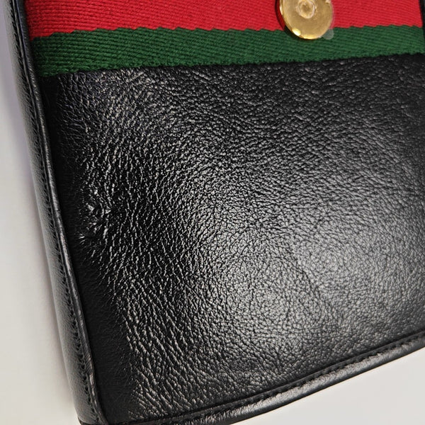 Rajah Small Calfskin Black
