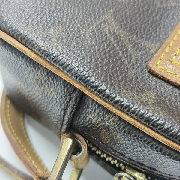 CITE PM Monogram Coated Canvas Brown