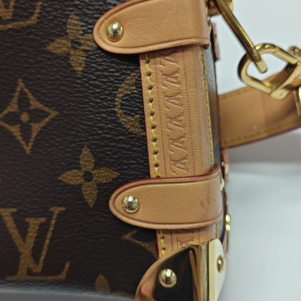 SIDE TRUNK PM Monogram Coated Canvas Brown