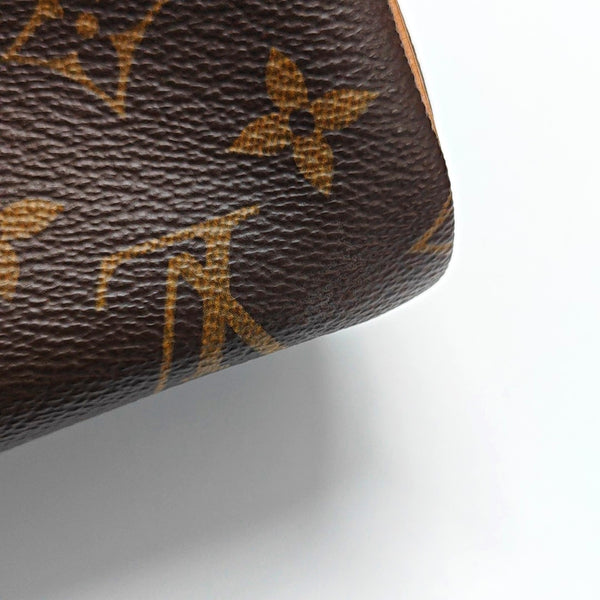 SPEEDY Nano Monogram Coated Canvas Brown
