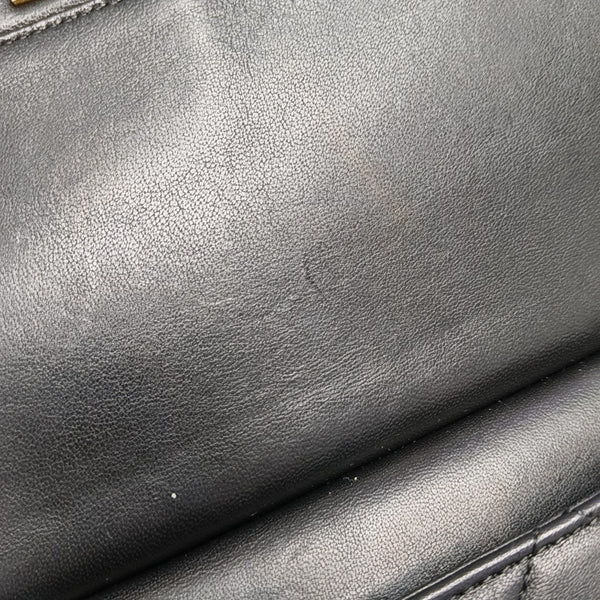 CLASSIC FLAP Small Quilted Calfskin Black