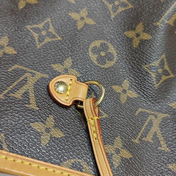 NEVERFULL Lona Revestida Monogram Marrón