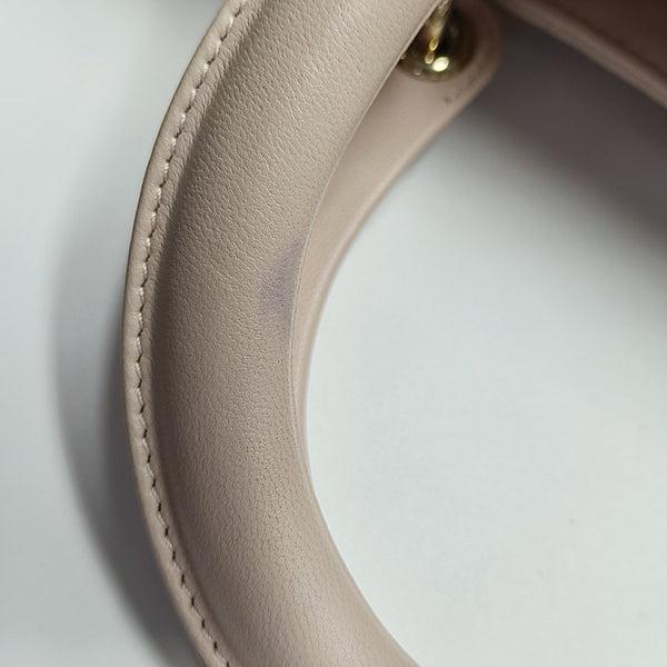 Lady Dior Medium Cannage Lambskin Pink