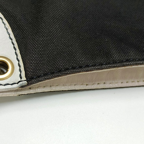 Quilted Canvas Black