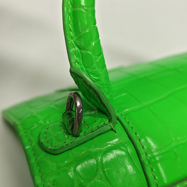 Hourglass XS Calfskin Green