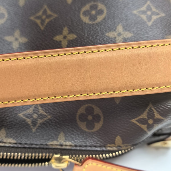 SIDE TRUNK MM Monogram Coated Canvas Brown