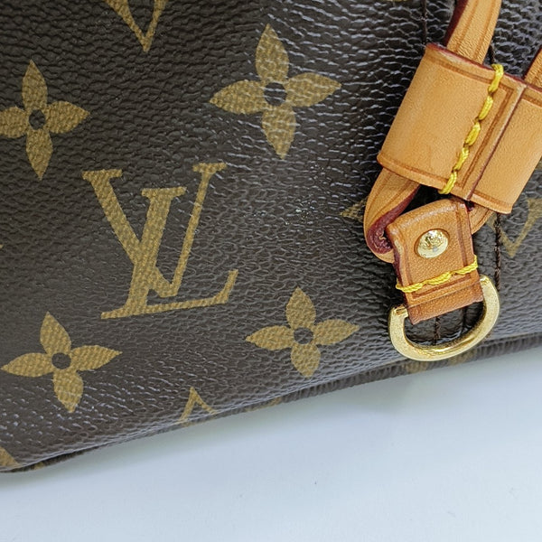 NEVERFULL GM Monogram Coated Canvas Brown