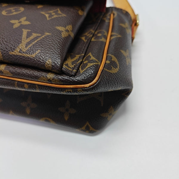 VIVA CITE PM Monogram Coated Canvas Brown