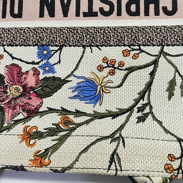 Book Tote Large Canvas Multicolor