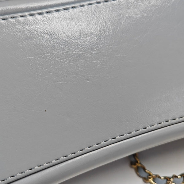 GABRIELLE Small Quilted Calfskin Blue