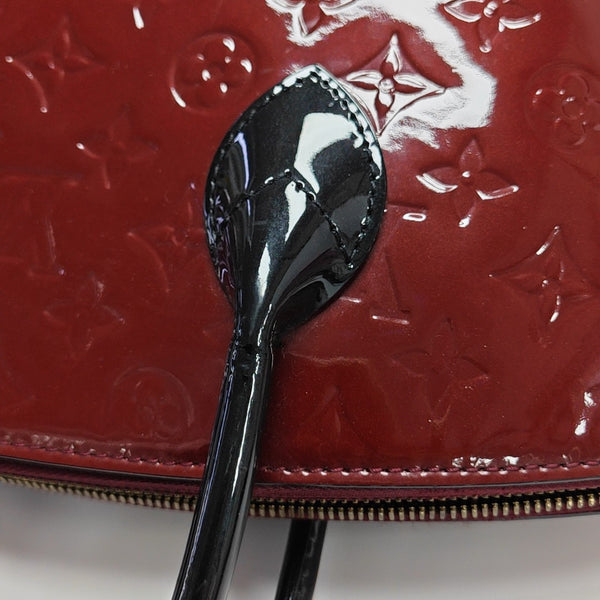 LOCKIT Monogram Patent Leather Red