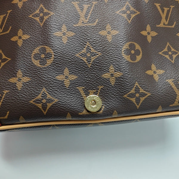DIANE Monogram Coated Canvas Brown