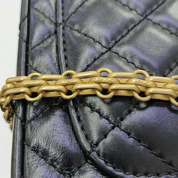 2.55 224 (mini) Quilted Vintage Calf Black