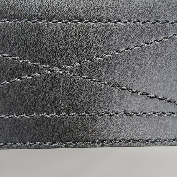 Calfskin Crossbody Bag Black