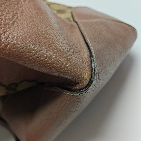 Bree Monogram Canvas Brown
