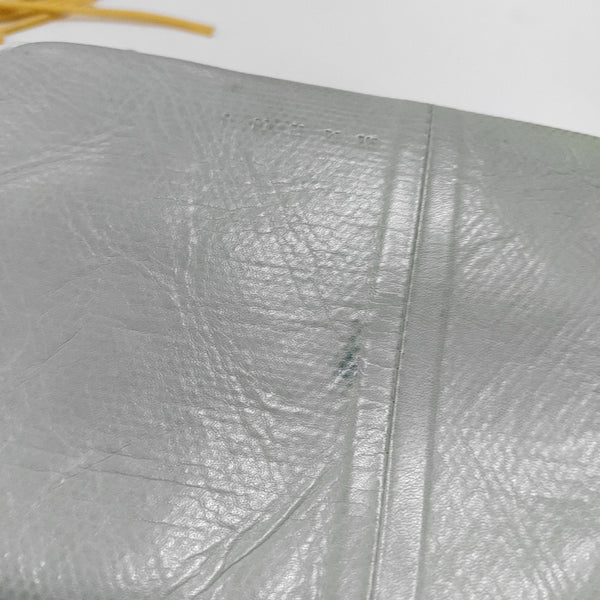 Leather Crossbody Bag Blue