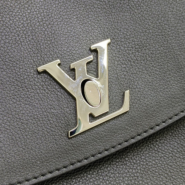 LOCKME EVER MM Calfskin Black