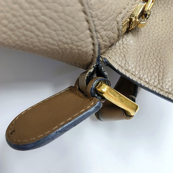 Puzzle Small Calfskin Beige