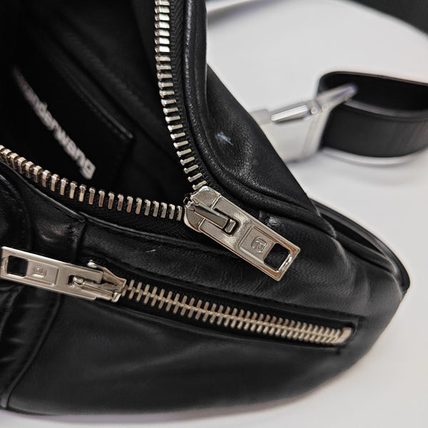 Lambskin Belt Bag Medium Black