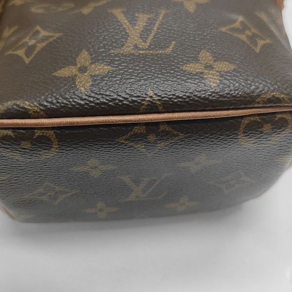 NÉONOÉ Nano Monogram Coated Canvas Brown