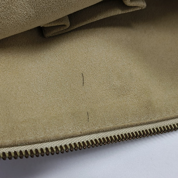 SALEYA PM Damier Azur Coated Canvas White