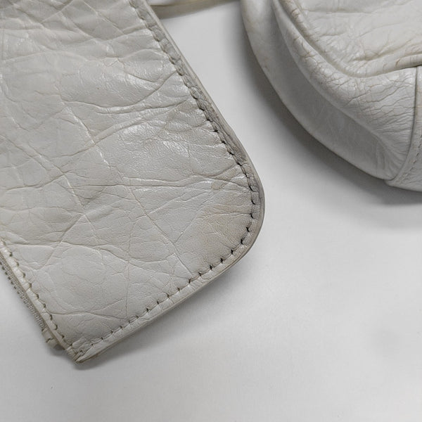 Le Cagole Mini Lambskin White